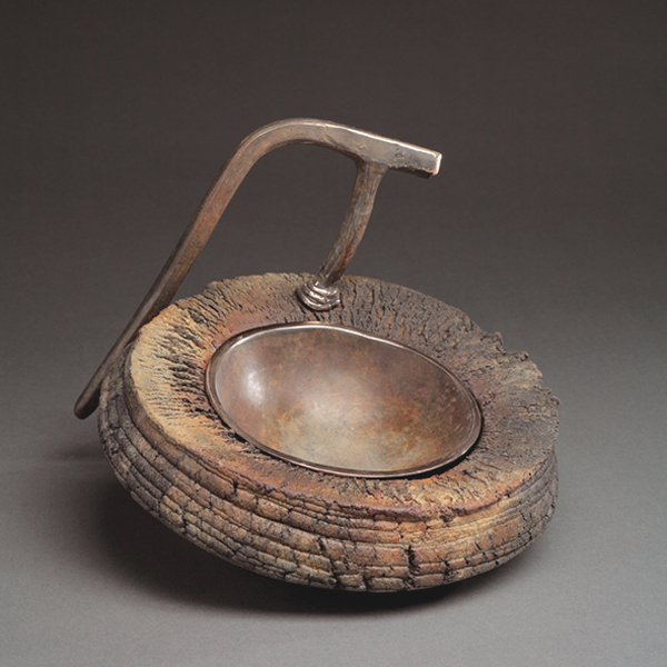 Creuset terre & bronze